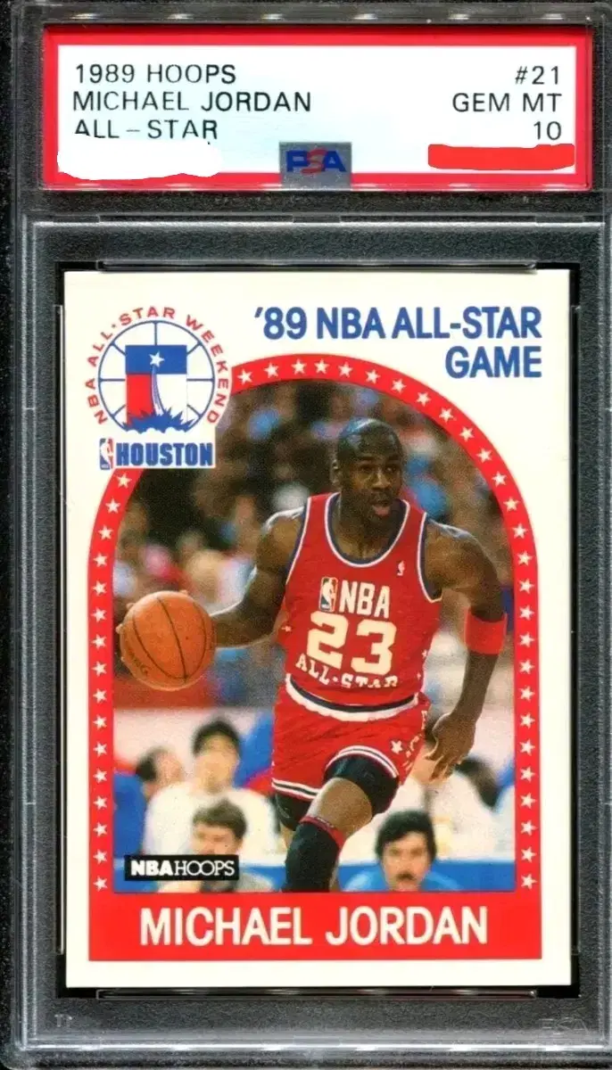 1989 훕스 마이클 조던 PSA 10